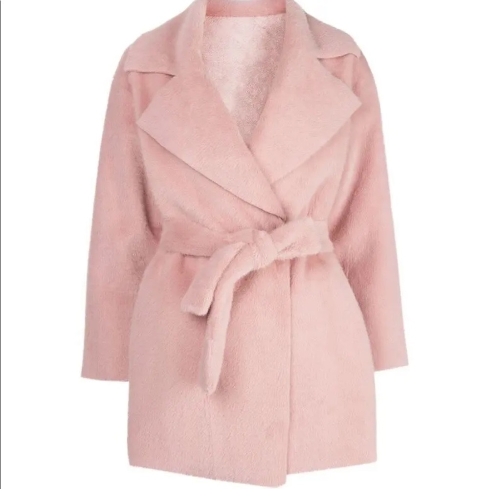 Apparis Faux Fur Reversible Wrap Jacket